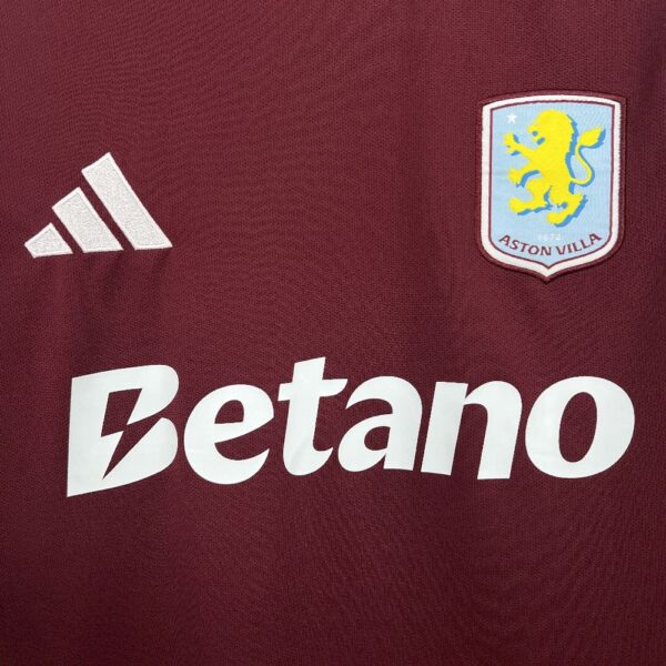 Aston Villa 2025/26 Home Jersey - Image 6