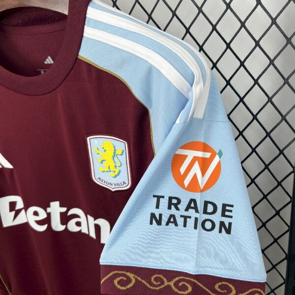 Aston Villa 2025/26 Home Jersey - Image 4