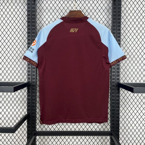 Aston Villa 2025/26 Home Jersey - Image 2