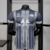 Mens Olympique Marseille 2025/26 Grey Jersey Player Version