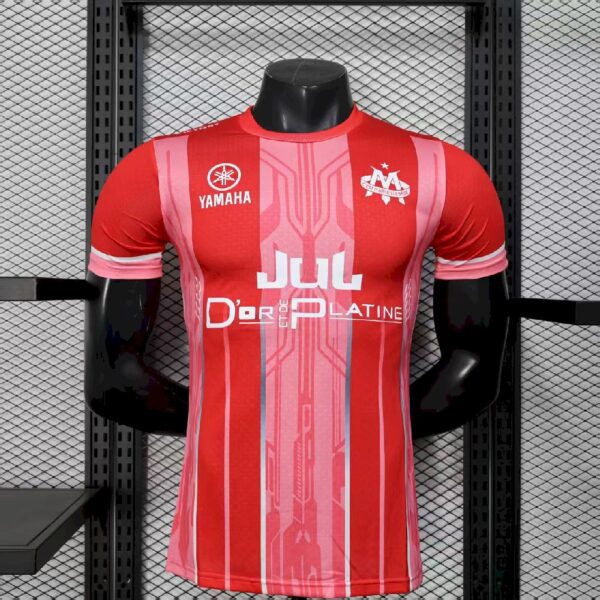 Olympique Marseille 2025/26 Red Jersey Player Version