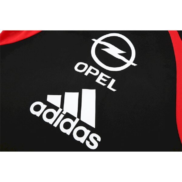 Unisex Ac Milan 2003/04 1/4 Zip Sweatshirt Retro Style - Image 7