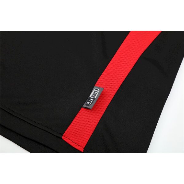 Unisex Ac Milan 2003/04 1/4 Zip Sweatshirt Retro Style - Image 6