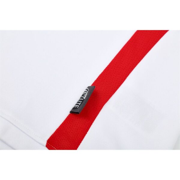 Unisex Ac Milan 2003/04 1/4 Zip Sweatshirt Retro Style - Image 8