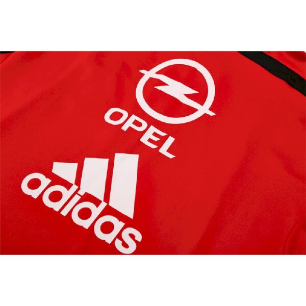 Unisex Ac Milan 2004/05 1/4 Zip Sweatshirt Retro Style - Image 8
