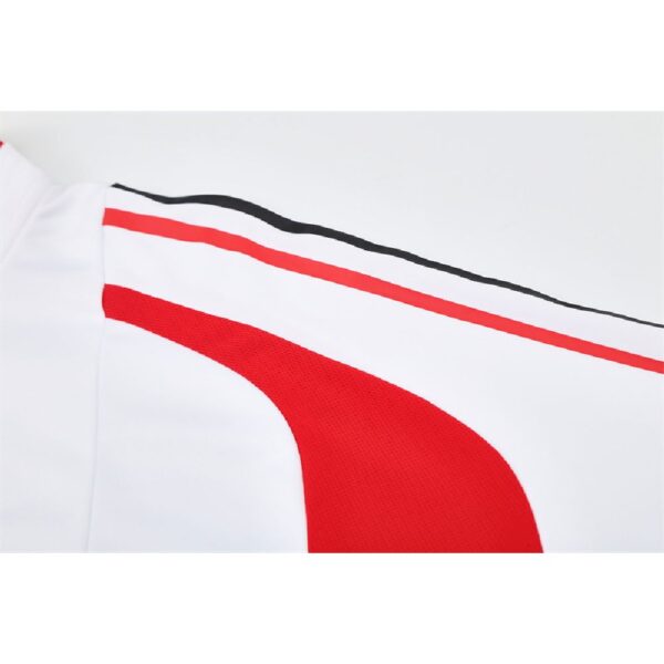 Unisex Ac Milan 2004/05 1/4 Zip Sweatshirt Retro Style - Image 8