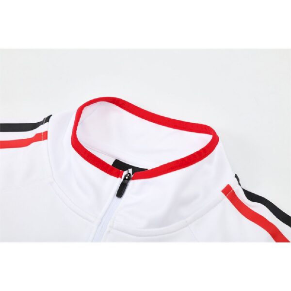 Unisex Ac Milan 2005/06 1/4 Zip Sweatshirt Retro Style - Image 6
