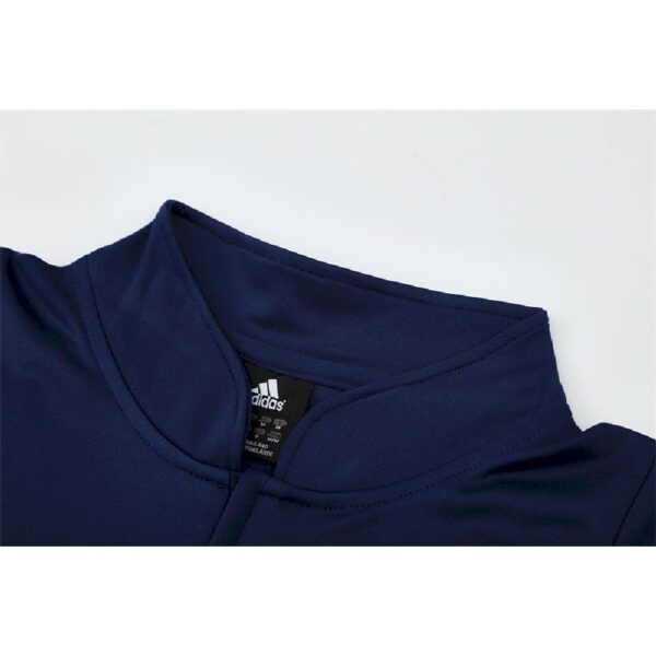 Unisex Real Madrid 2003/04 1/4 Zip Sweatshirt Retro Style - Image 6