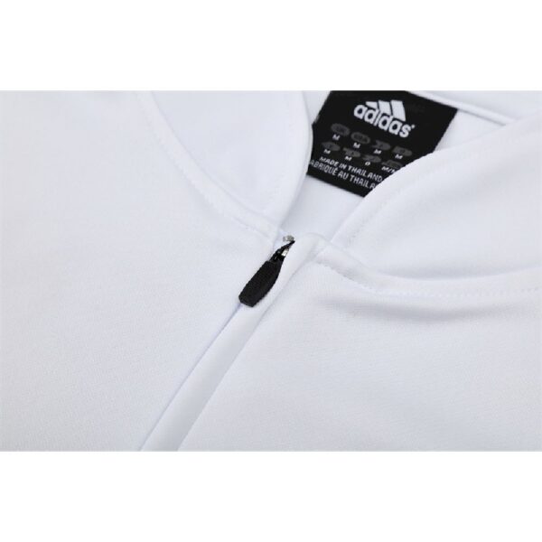 Unisex Real Madrid 2003/04 1/4 Zip Sweatshirt Retro Style - Image 5