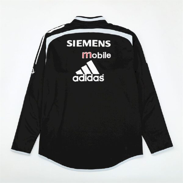 Unisex Real Madrid 2004/05 1/4 Zip Sweatshirt Retro Style - Image 2