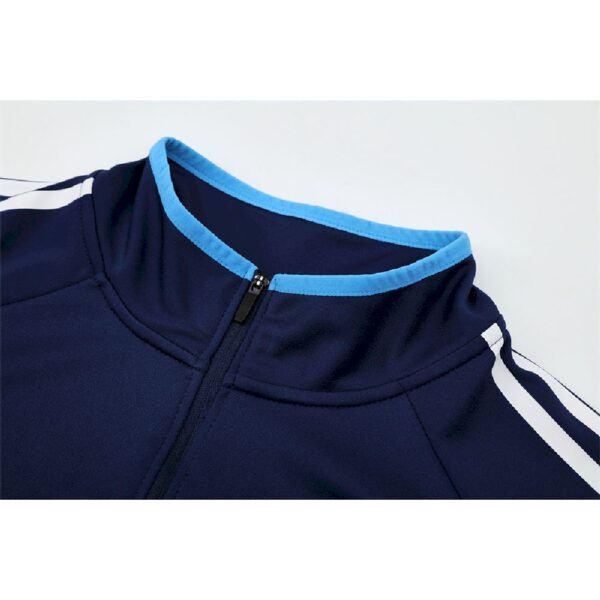 Unisex Real Madrid 2005/06 1/4 Zip Sweatshirt Retro Style - Image 6