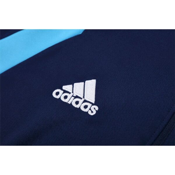Unisex Real Madrid 2005/06 1/4 Zip Sweatshirt Retro Style - Image 3