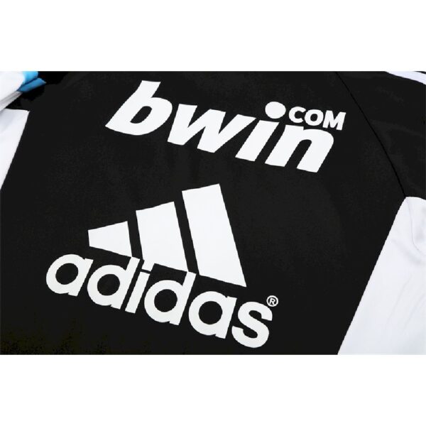 Unisex Real Madrid 2008/09 1/4 Zip Sweatshirt Retro Style - Image 7