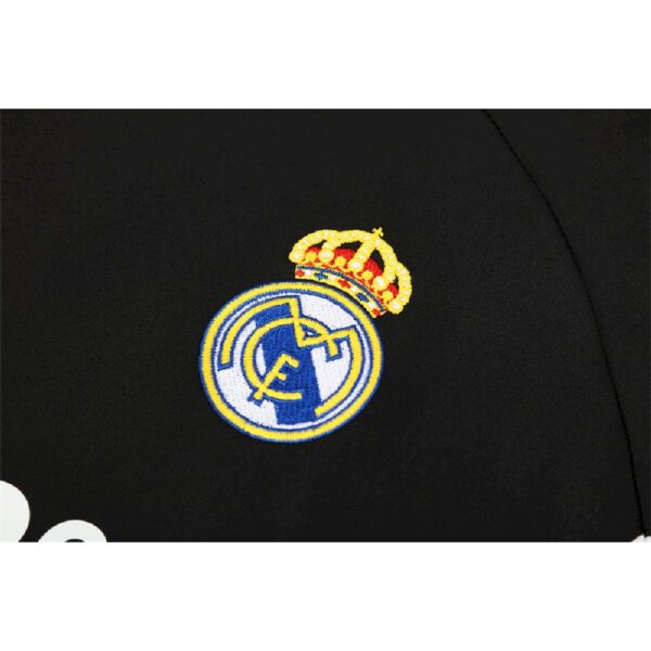 Unisex Real Madrid 2008/09 1/4 Zip Sweatshirt Retro Style - Image 6