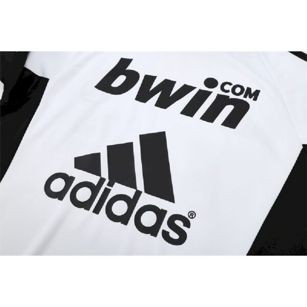 Unisex Real Madrid 2008/09 1/4 Zip Sweatshirt Retro Style - Image 8