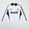 Mens Real Madrid 2008/09 1/4 Zip Sweatshirt Retro Style