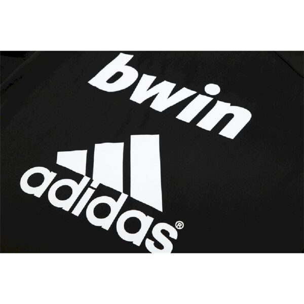 Unisex Real Madrid 2011/12 1/4 Zip Sweatshirt Retro Style - Image 4