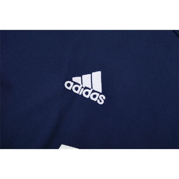 Unisex Real Madrid 2012/13 1/4 Zip Sweatshirt Retro Style - Image 7