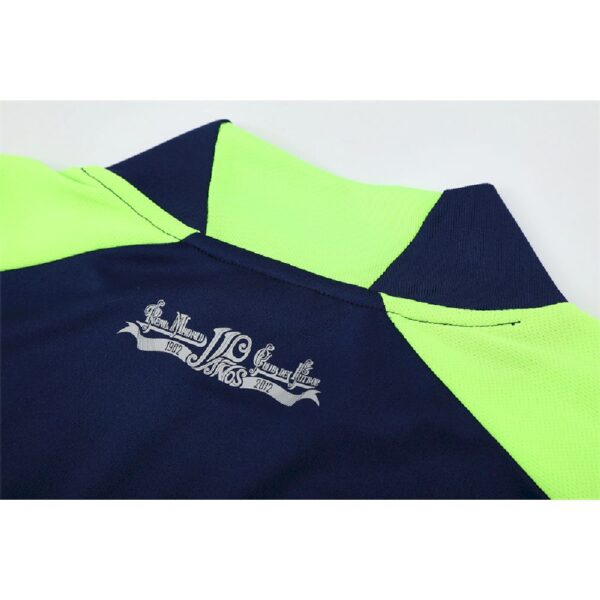 Unisex Real Madrid 2012/13 1/4 Zip Sweatshirt Retro Style - Image 4