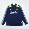 Mens Real Madrid 2012/13 1/4 Zip Sweatshirt Retro Style
