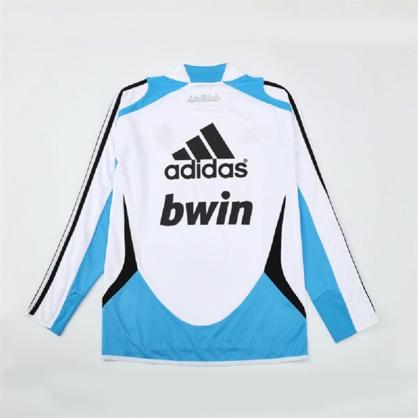Unisex Real Madrid 2012/13 1/4 Zip Sweatshirt Retro Style - Image 2