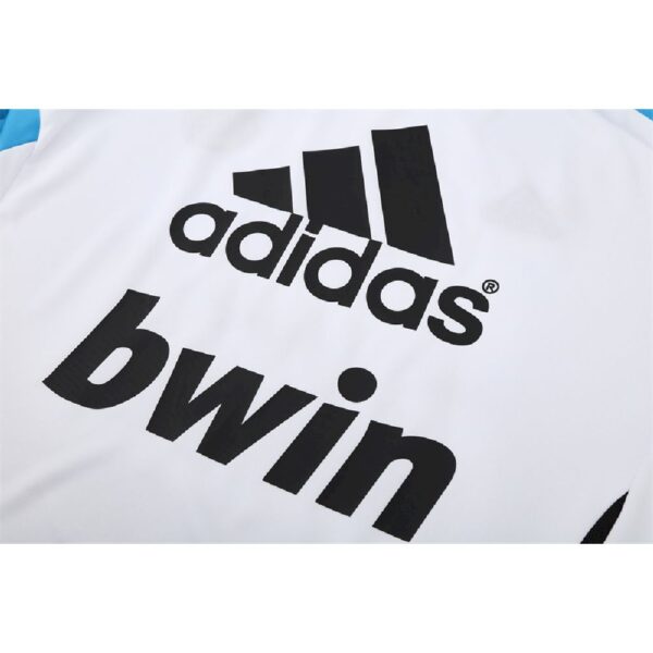 Unisex Real Madrid 2012/13 1/4 Zip Sweatshirt Retro Style - Image 5