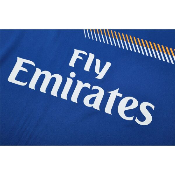 Unisex Real Madrid 2013/14 1/4 Zip Sweatshirt Retro Style - Image 7