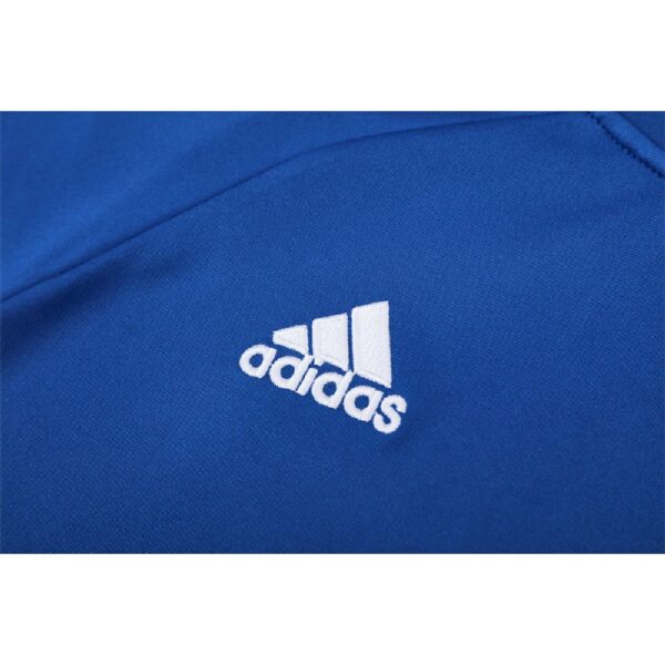 Unisex Real Madrid 2013/14 1/4 Zip Sweatshirt Retro Style - Image 5