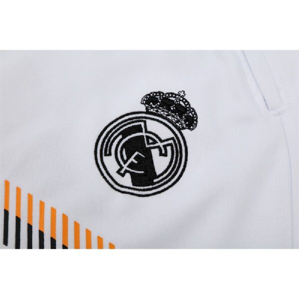 Unisex Real Madrid 2013/14 1/4 Zip Sweatshirt Retro Style - Image 5