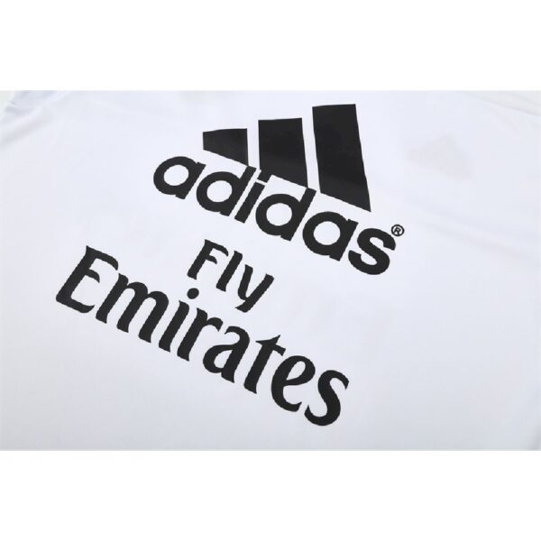 Unisex Real Madrid 2015/16 1/4 Zip Sweatshirt Retro Style - Image 5
