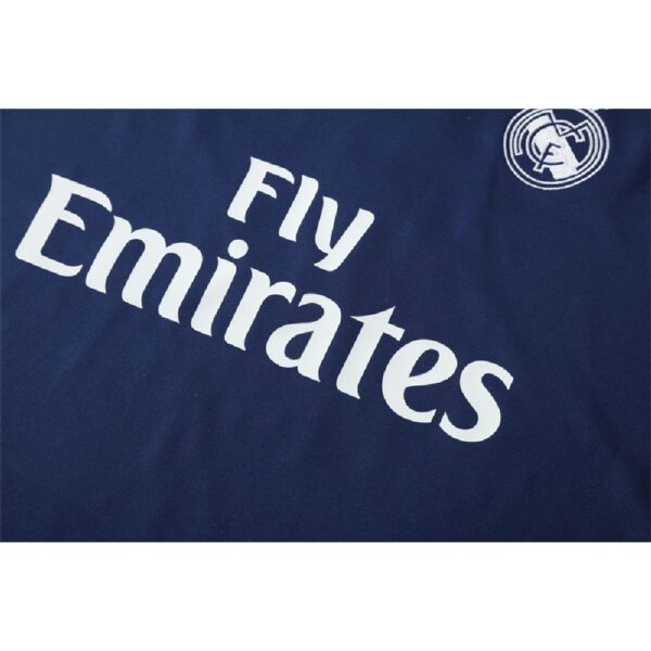 Unisex Real Madrid 2016/17 1/4 Zip Sweatshirt Retro Style - Image 7