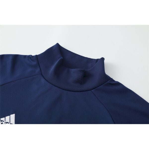 Unisex Real Madrid 2016/17 1/4 Zip Sweatshirt Retro Style - Image 6