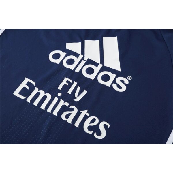 Unisex Real Madrid 2016/17 1/4 Zip Sweatshirt Retro Style - Image 5
