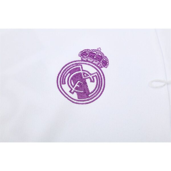 Unisex Real Madrid 2016/17 1/4 Zip Sweatshirt Retro Style - Image 8