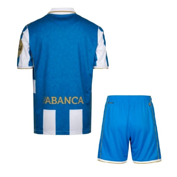 Kids Deportivo De La Coruna 2025/26 Home Kit - Image 2
