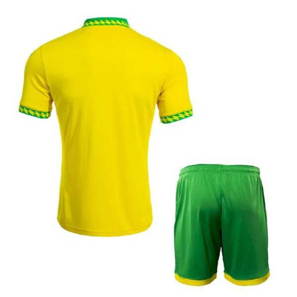 Kids Norwich City Fc 2025/26 Home Kit - Image 2