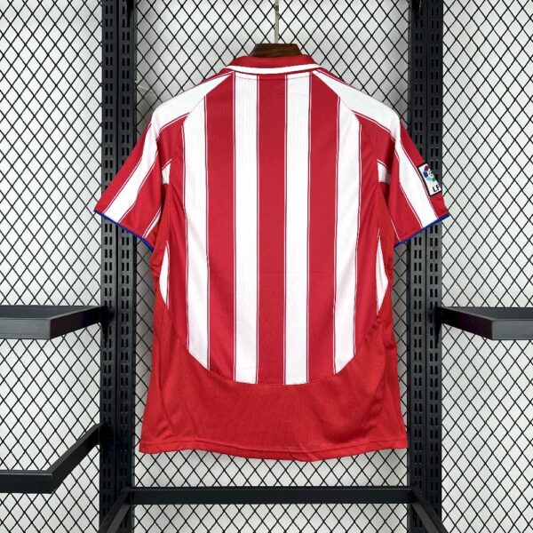 Retro Atletico Madrid 2003/04 Home Jersey - Image 2