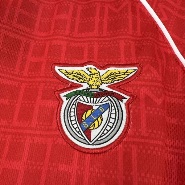Retro Benfica 1990 Home Jersey - Image 7