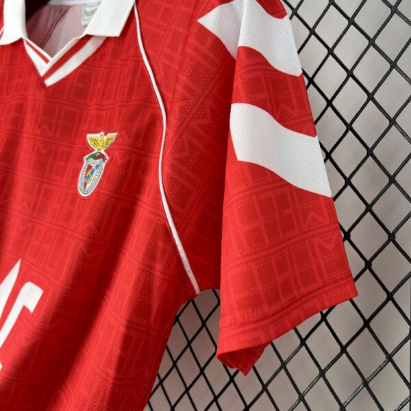 Retro Benfica 1990 Home Jersey - Image 5