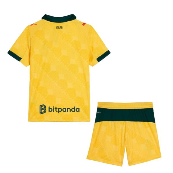 Kids Ac Milan 2025/26 Third Kit - Image 2