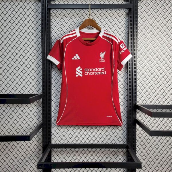 Maglia Liverpool 2025/26 Home Donna