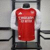 Mens Arsenal 2025/26 Home Long Sleeve Jersey Player Version