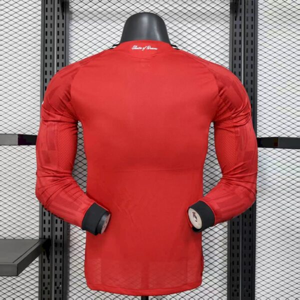 Manchester United 2025/26 Home Long Sleeve Jersey Player Version - Immagine 2