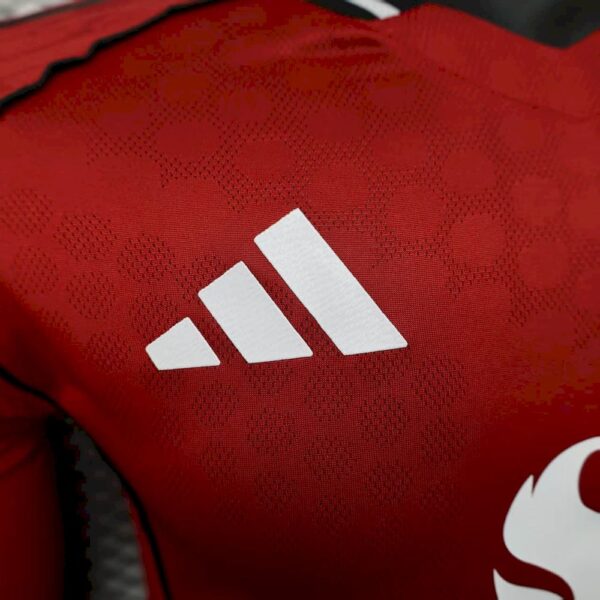 Manchester United 2025/26 Home Long Sleeve Jersey Player Version - Immagine 7
