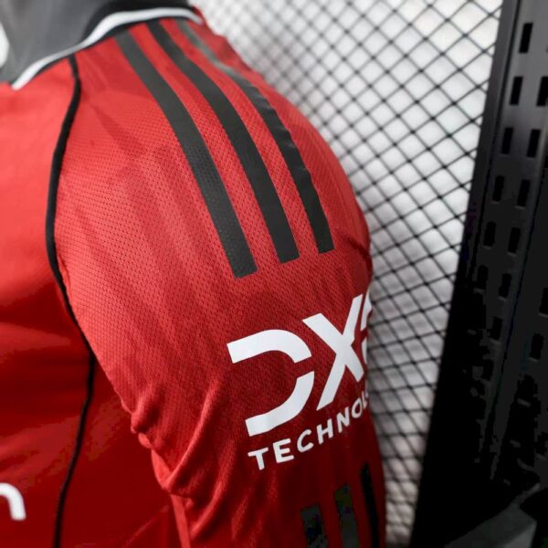 Manchester United 2025/26 Home Long Sleeve Jersey Player Version - Immagine 6