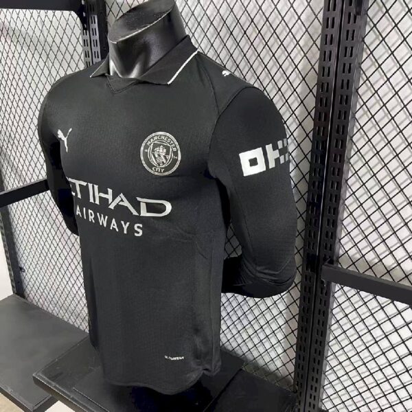 Manchester City 2025/26 Away Long Sleeve Jersey Player Version - Image 4