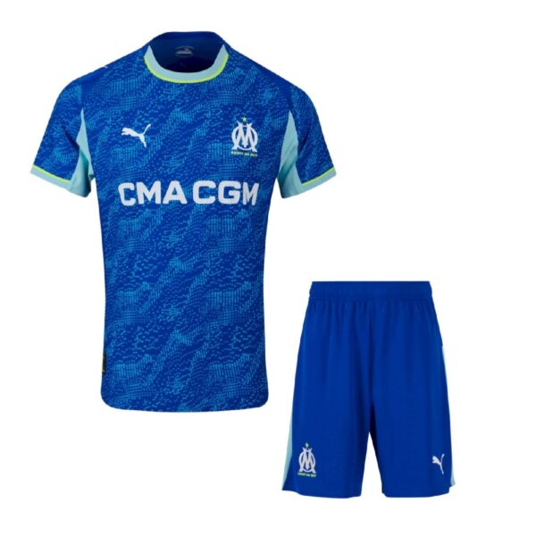 Tercera equipación infantil Olympique Marsella 2025/26