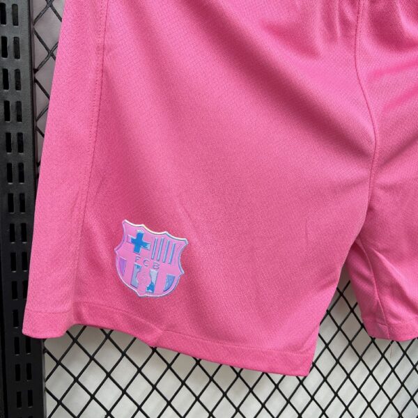 Barcelona 2025/26 Pink Shorts - Image 2