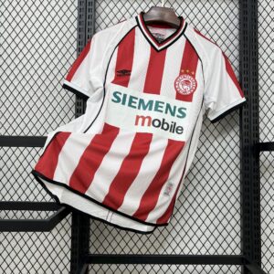 Retro Olympiacos FC 2001/02 Home Jersey