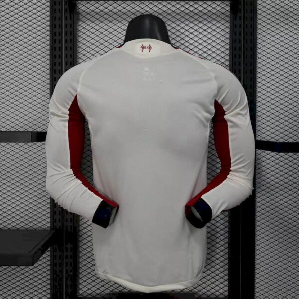 Liverpool 2025/26 Away Long Sleeve Jersey Player Version - Immagine 2